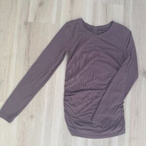 Lululemon long sleeve.  Size 8 Purple